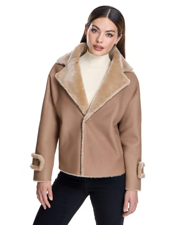 Jackets Women039s Maximilian Reversible Shearling Lamb Jacket