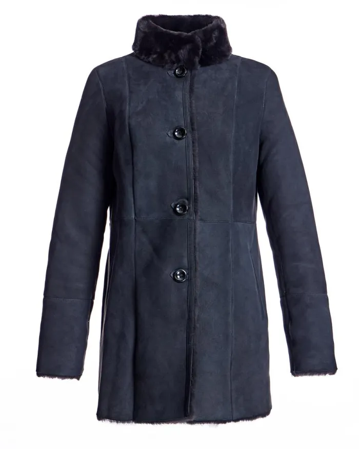 Jackets Women039s Maximilian Shearling Jacket With Stand Collar