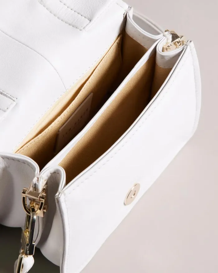 Jewel Detail Crossbody Bag Ecru Women Ted Baker Bags
