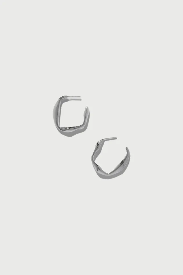 Jewellery Women Lee Mathews Faris Onda Hoops Medium