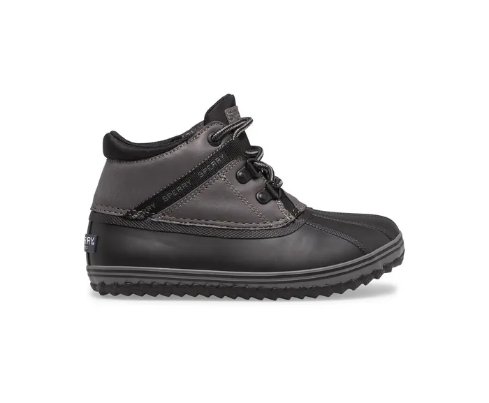 Kids Bowline Storm Boot BlackCharcoal Sperry Boots