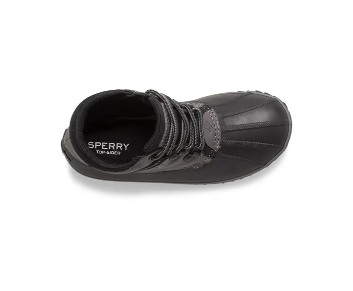Kids Bowline Storm Boot BlackCharcoal Sperry Boots Kids Bowline Storm Boot BlackCharcoal Sperry Boots