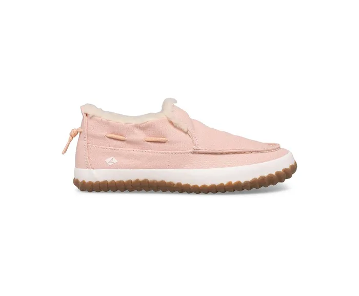 Kids MocSider Slip On Boat Shoe Blush Sperry Boots