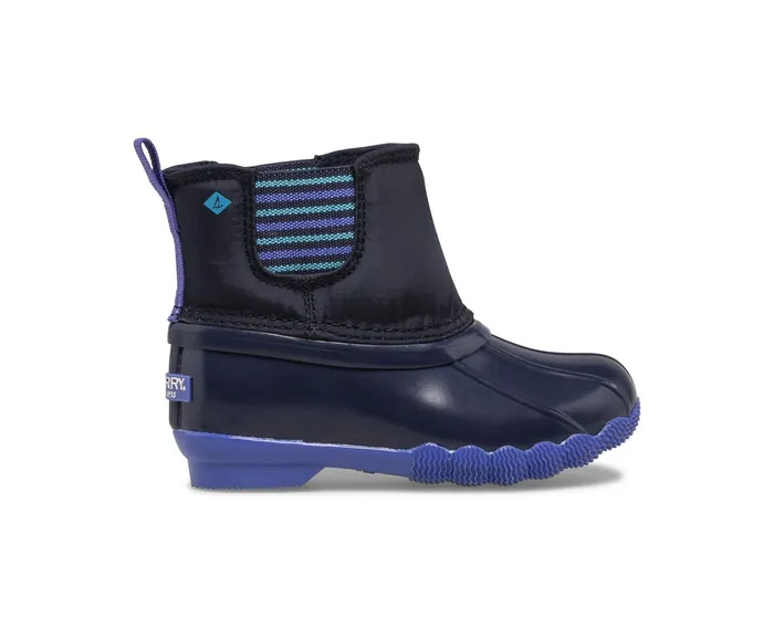Kids Saltwater Chelsea Jr Boot Navy Sperry Boots