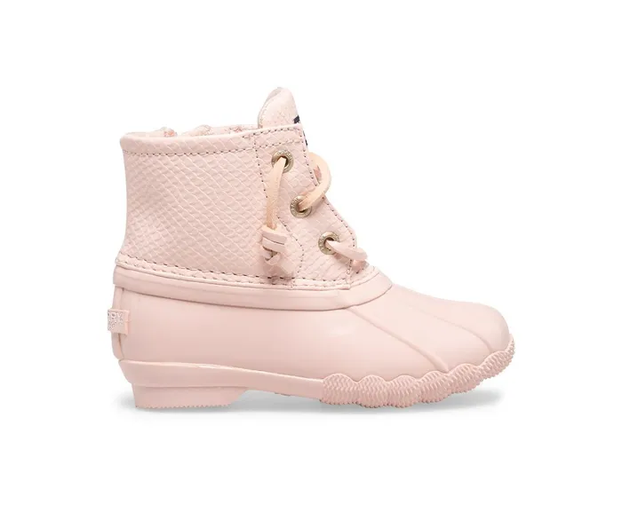 Kids Saltwater Duck Boot Blush Sperry Boots