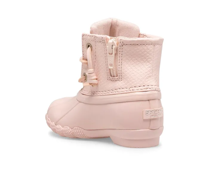 Kids Saltwater Duck Boot Blush Sperry Boots Kids Saltwater Duck Boot Blush Sperry Boots