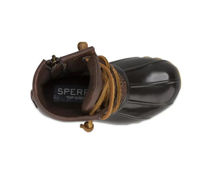 Kids Saltwater Duck Boot Brown Sperry Boots Kids Saltwater Duck Boot Brown Sperry Boots