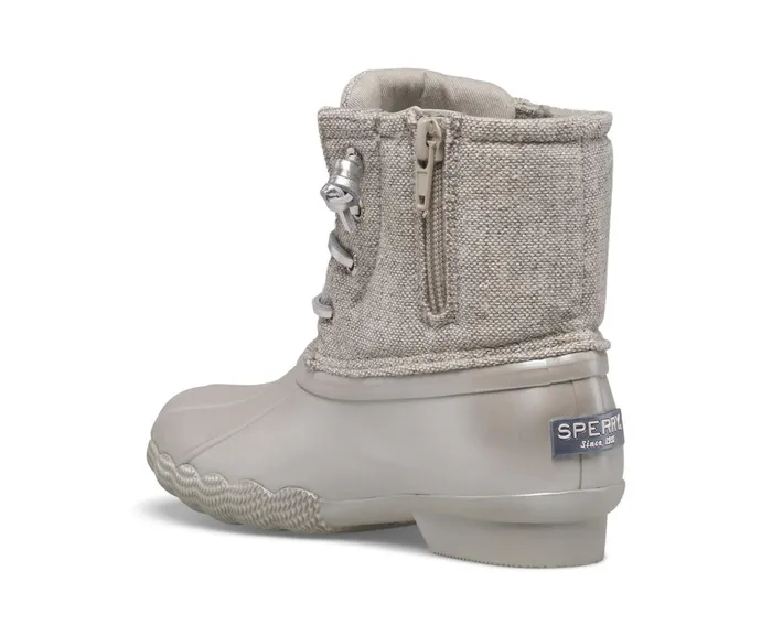 Kids Saltwater Duck Boot Grey Sperry Boots Kids Saltwater Duck Boot Grey Sperry Boots