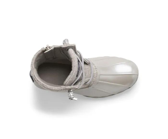 Kids Saltwater Duck Boot Grey Sperry Boots Kids Saltwater Duck Boot Grey Sperry Boots