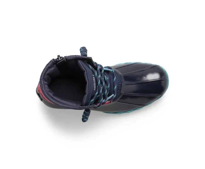 Kids Saltwater Duck Boot Navy Multi Sperry Boots Kids Saltwater Duck Boot Navy Multi Sperry Boots