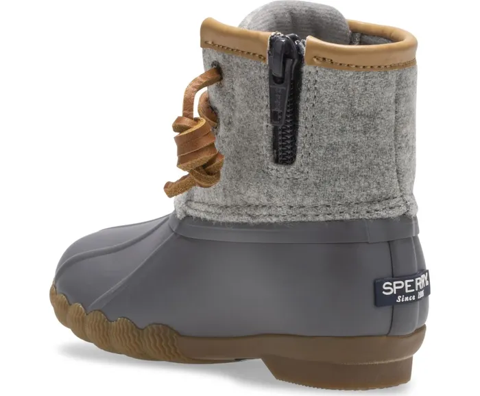 Kids Saltwater Wool Duck Boot Grey Sperry Boots Kids Saltwater Wool Duck Boot Grey Sperry Boots
