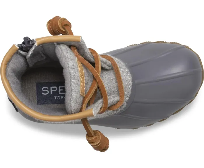 Kids Saltwater Wool Duck Boot Grey Sperry Boots Kids Saltwater Wool Duck Boot Grey Sperry Boots