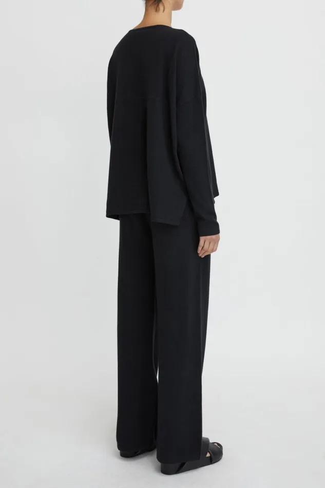Knitwear And Sweaters Women Lee Mathews Cotton Cashmere Boxy Knit Knitwear And Sweaters Women Lee Mathews Cotton Cashmere Boxy Knit