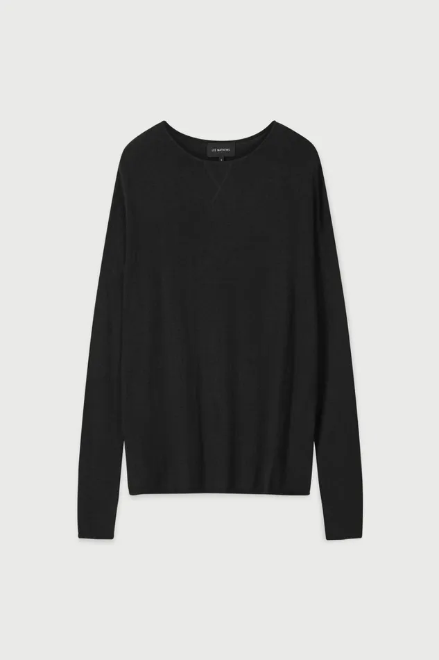Knitwear And Sweaters Women Lee Mathews Cotton Cashmere Boxy Knit Knitwear And Sweaters Women Lee Mathews Cotton Cashmere Boxy Knit