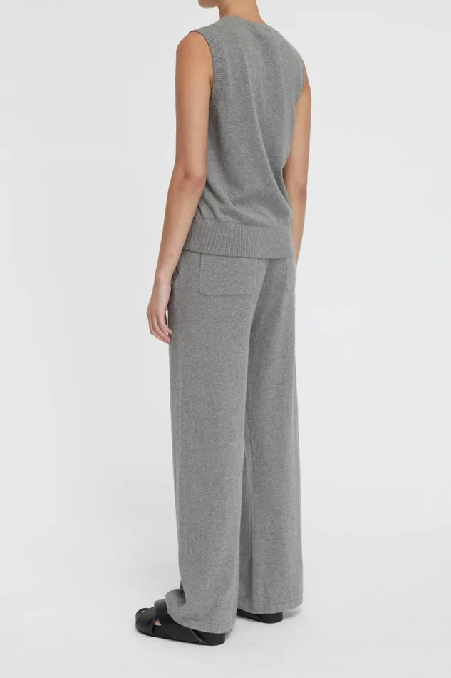 Knitwear And Sweaters Women Lee Mathews Cotton Cashmere Crew Neck Tank Knitwear And Sweaters Women Lee Mathews Cotton Cashmere Crew Neck Tank