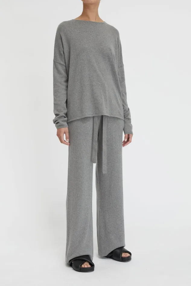 Knitwear And Sweaters Women Lee Mathews Cotton Cashmere LS Boxy Knit Knitwear And Sweaters Women Lee Mathews Cotton Cashmere LS Boxy Knit