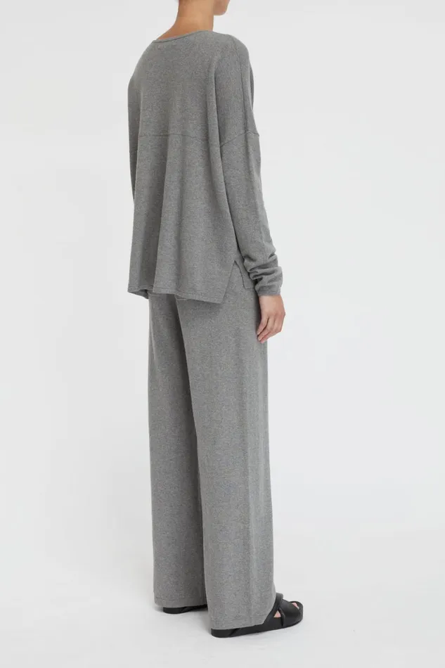 Knitwear And Sweaters Women Lee Mathews Cotton Cashmere LS Boxy Knit Knitwear And Sweaters Women Lee Mathews Cotton Cashmere LS Boxy Knit
