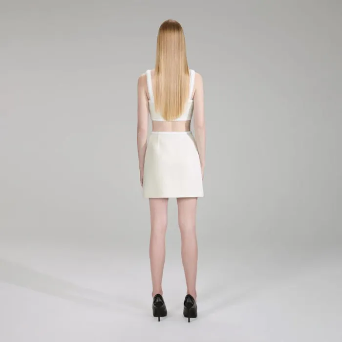 Knitwear Woman SelfPortrait Cable Knit Mini Skirt Knitwear Woman SelfPortrait Cable Knit Mini Skirt