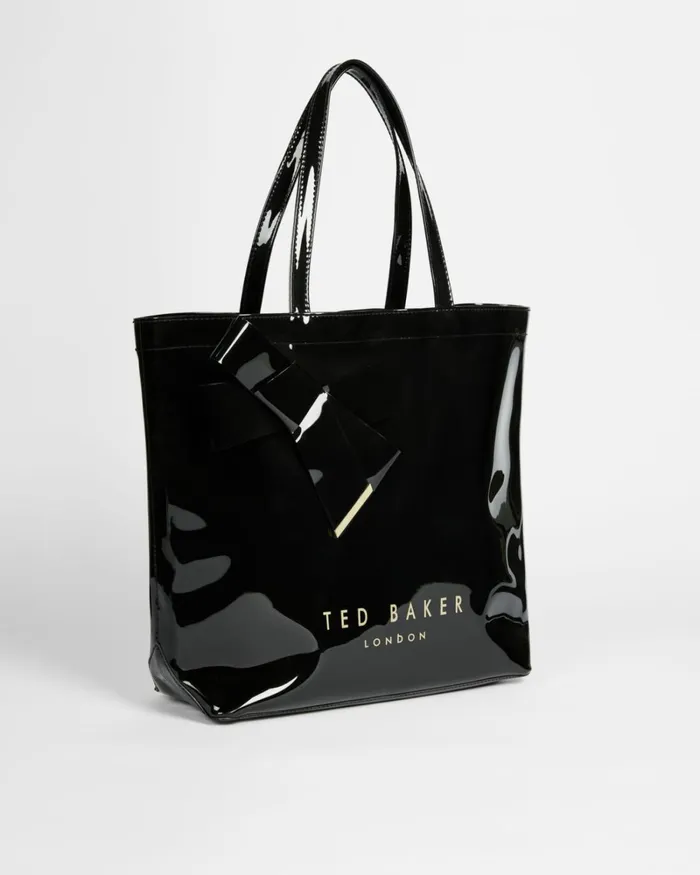 Knot Bow Large Icon Black Women Ted Baker Bags Knot Bow Large Icon Black Women Ted Baker Bags