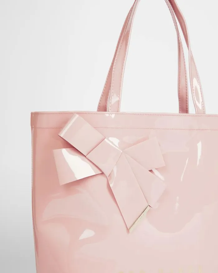 Knot Bow Large Icon Pale Pink Women Ted Baker Bags Knot Bow Large Icon Pale Pink Women Ted Baker Bags