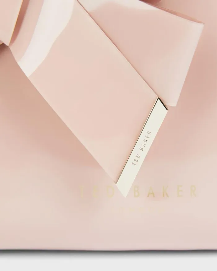 Knot Bow Washbag Pale Pink Women Ted Baker Wash and Makeup Bags Knot Bow Washbag Pale Pink Women Ted Baker Wash and Makeup Bags