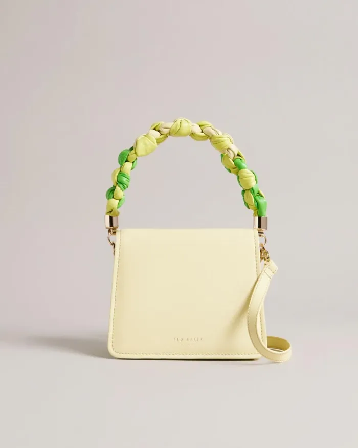 Knotted Handle Crossbody Bag Lime Women Ted Baker Bags
