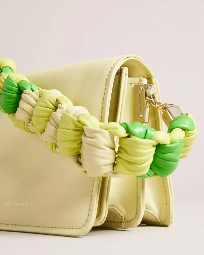 Knotted Handle Crossbody Bag Lime Women Ted Baker Bags