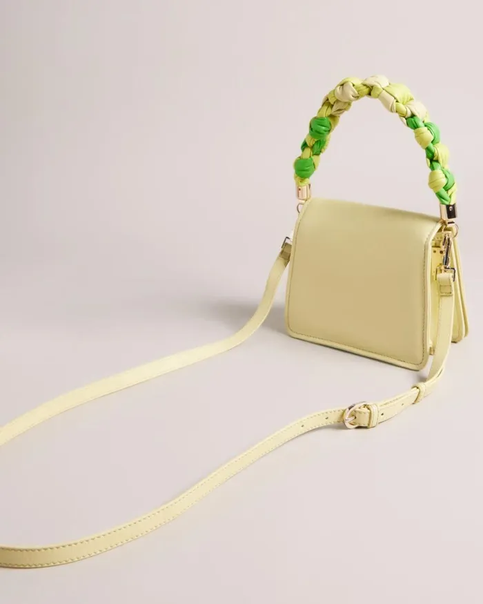 Knotted Handle Crossbody Bag Lime Women Ted Baker Bags