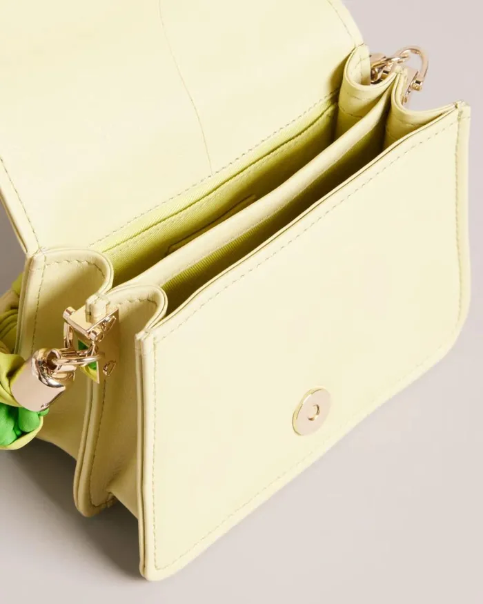 Knotted Handle Crossbody Bag Lime Women Ted Baker Bags