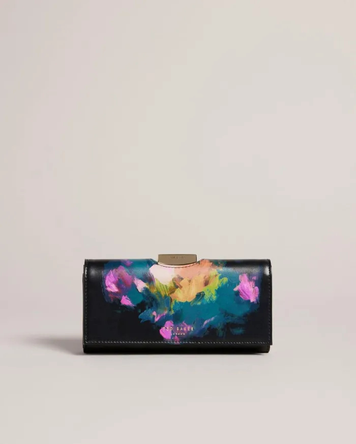 Large Art Print Bobble Purse Black Women Ted Baker Wallets and Card Holders