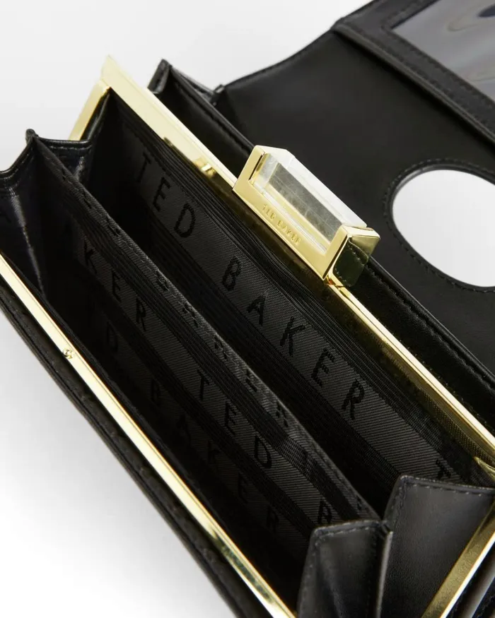 Large Bobble Purse Black Women Ted Baker Wallets and Card Holders Large Bobble Purse Black Women Ted Baker Wallets and Card Holders