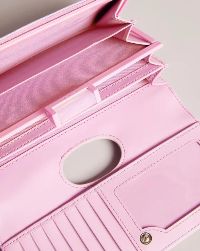Large Crystal Bobble Purse Light Pink Women Ted Baker Wallets and Card Holders Large Crystal Bobble Purse Light Pink Women Ted Baker Wallets and Card Holders