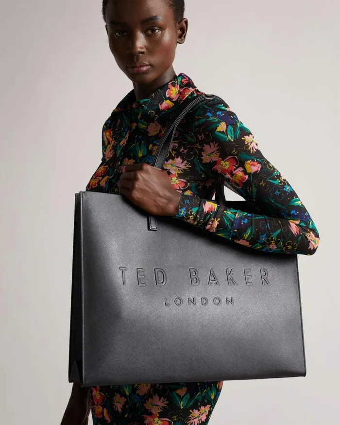 Large Icon Bag Black Women Ted Baker Bags