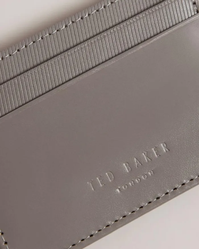 Laser Etched Card Holder Charcoal Men Ted Baker Wallets and Card Holders Laser Etched Card Holder Charcoal Men Ted Baker Wallets and Card Holders