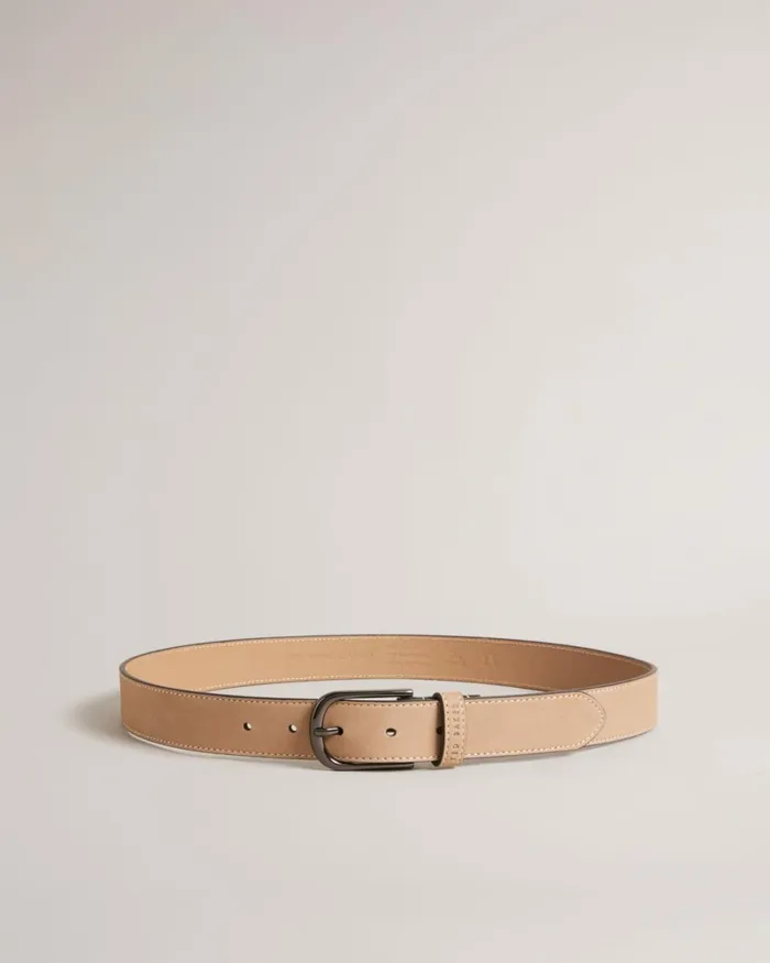 Leather Belt Brown Men Ted Baker Belts