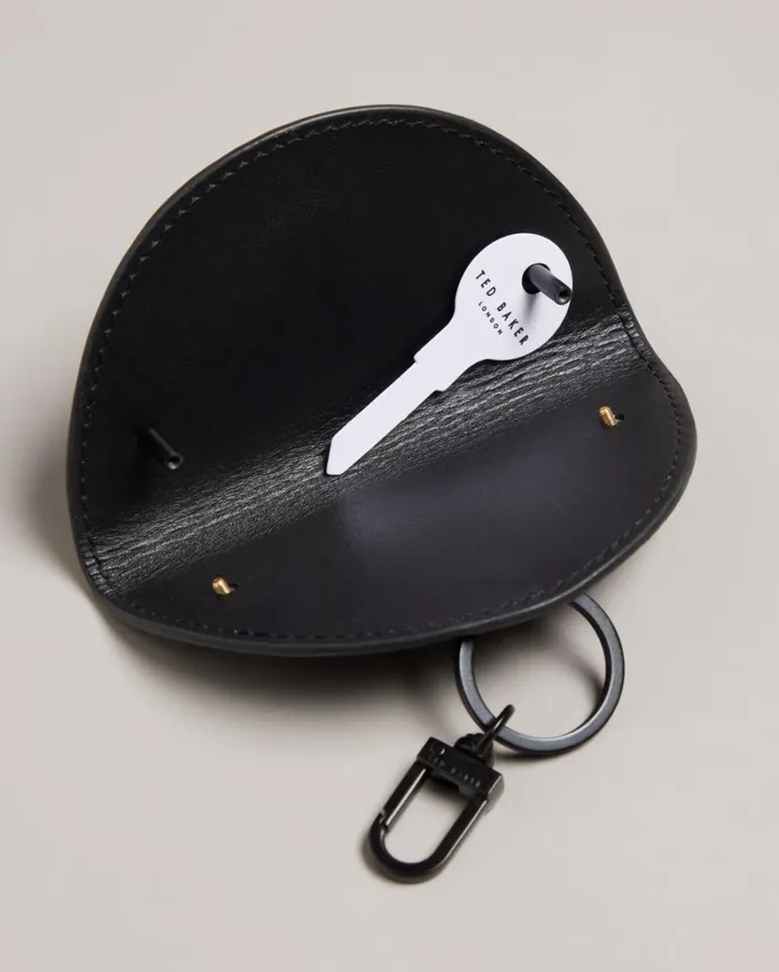 Leather Check Key And Card Holder Black Men Ted Baker Wallets and Card Holders Leather Check Key And Card Holder Black Men Ted Baker Wallets and Card Holders