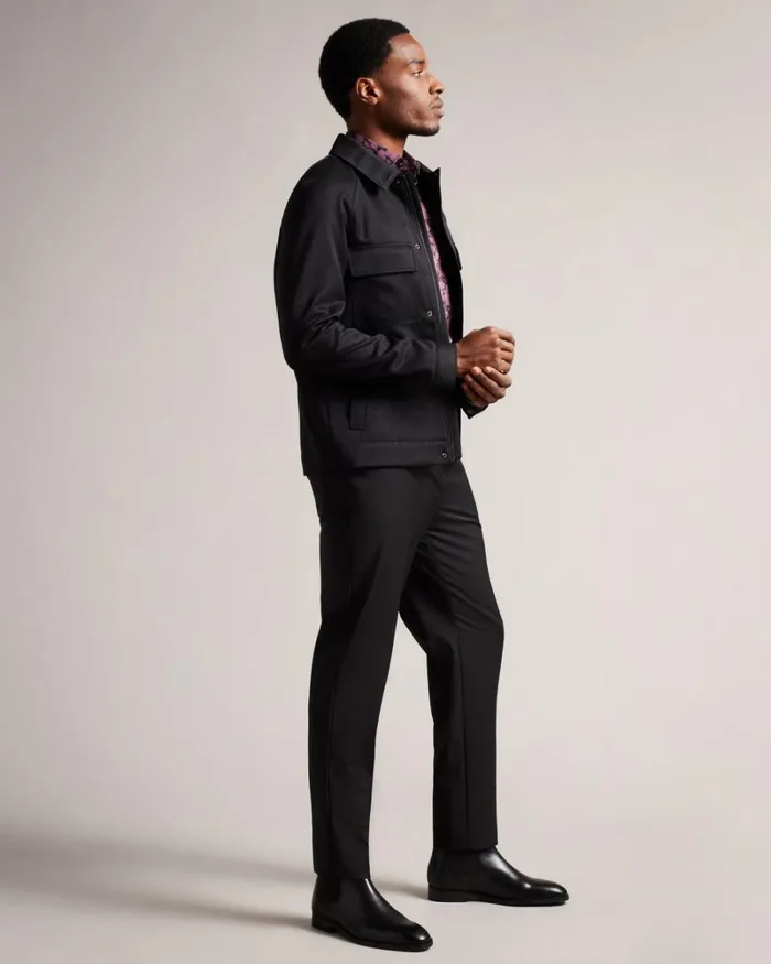 Leather Chelsea Boots Black Men Ted Baker Boots