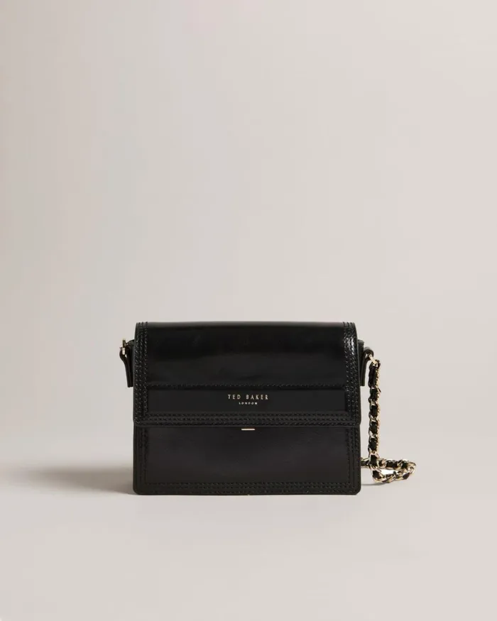 Leather Crossbody Bag Black Women Ted Baker Bags
