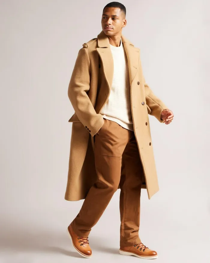 Leather Hiker Boots Tan Men Ted Baker Boots