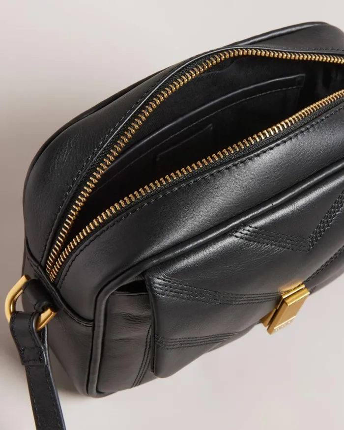Leather Puffer Crossbody Bag Black Women Ted Baker Bags Leather Puffer Crossbody Bag Black Women Ted Baker Bags