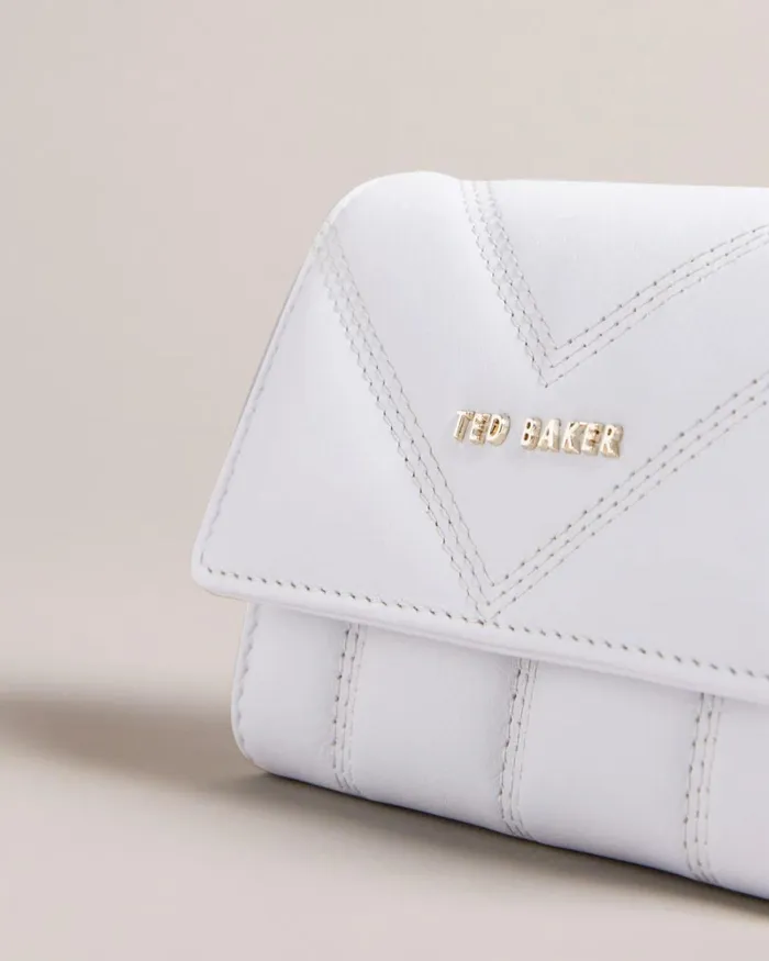 Leather Puffer Small Matinee Purse Light Blue Women Ted Baker Wallets and Card Holders Leather Puffer Small Matinee Purse Light Blue Women Ted Baker Wallets and Card Holders