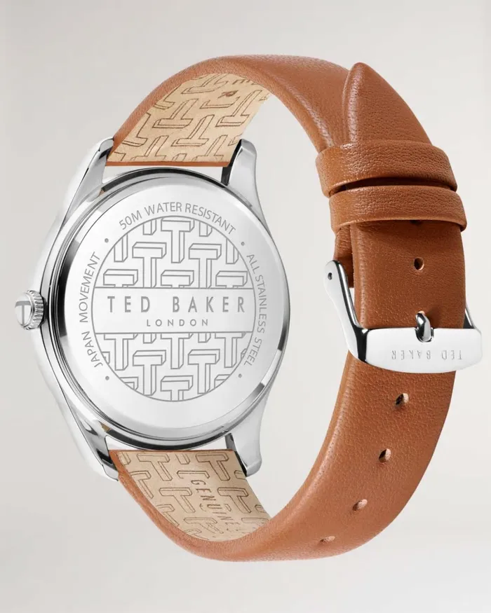 Leather Strap Watch Tan Men Ted Baker Watches and Jewelry Leather Strap Watch Tan Men Ted Baker Watches and Jewelry
