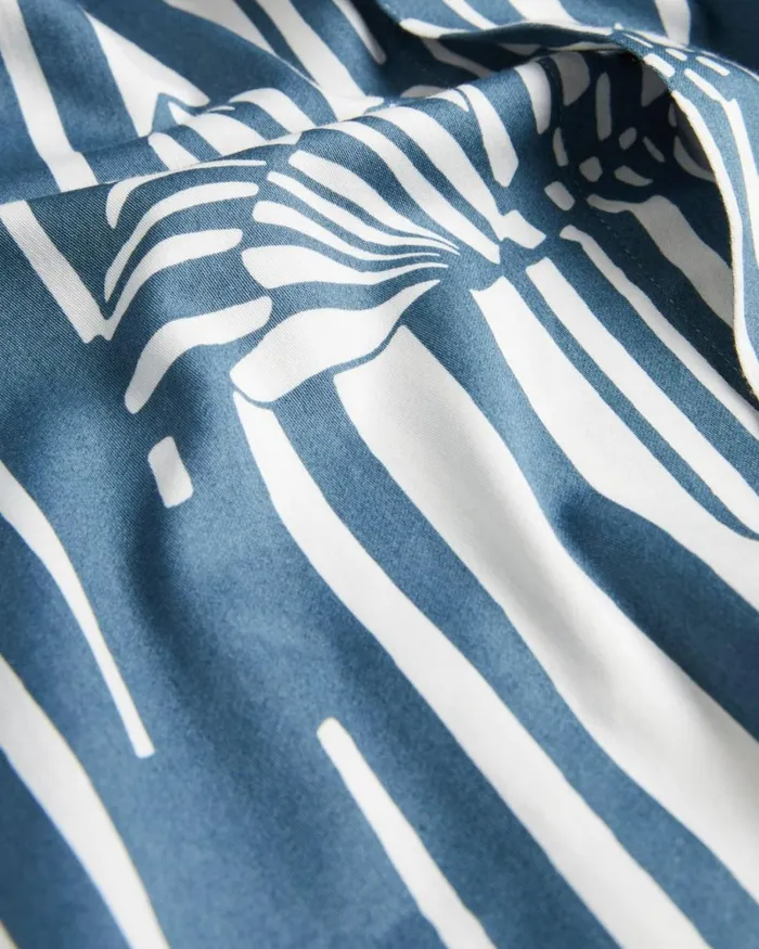 Long Sleeve Butterfly Stripe Print Shirt Blue Men Ted Baker Clothing Long Sleeve Butterfly Stripe Print Shirt Blue Men Ted Baker Clothing