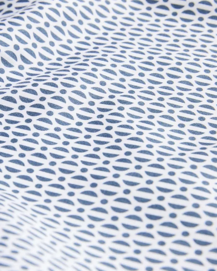 Long Sleeve Circle Geometric Print Shirt Light Blue Men Ted Baker Clothing Long Sleeve Circle Geometric Print Shirt Light Blue Men Ted Baker Clothing