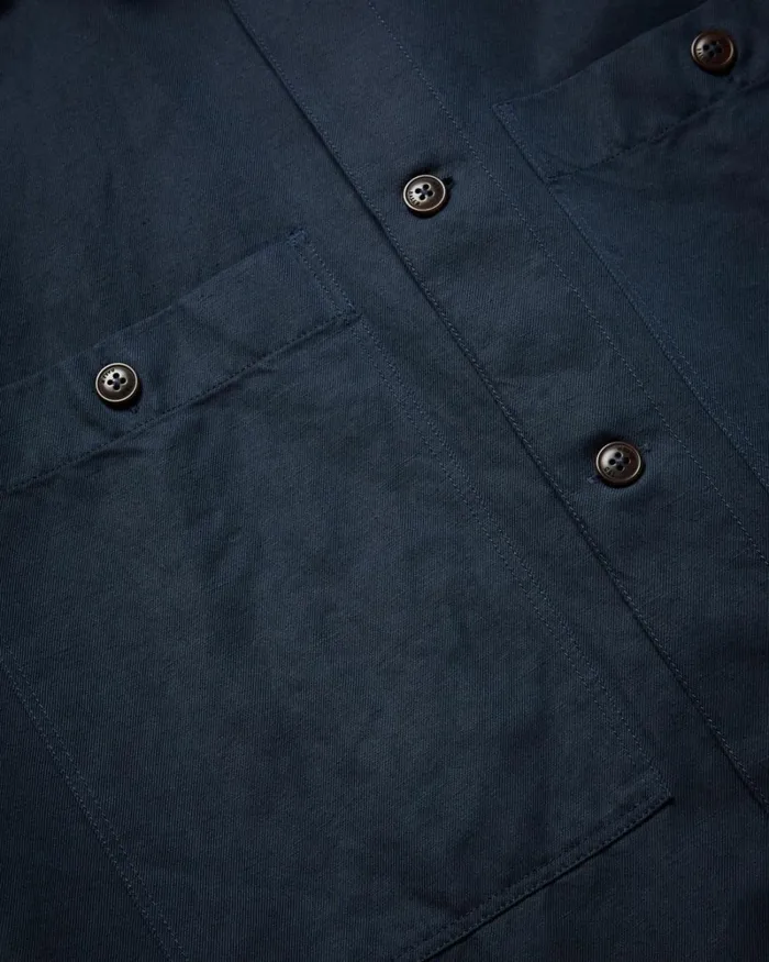 Long Sleeve Harrington Shacket Navy Men Ted Baker Clothing Long Sleeve Harrington Shacket Navy Men Ted Baker Clothing