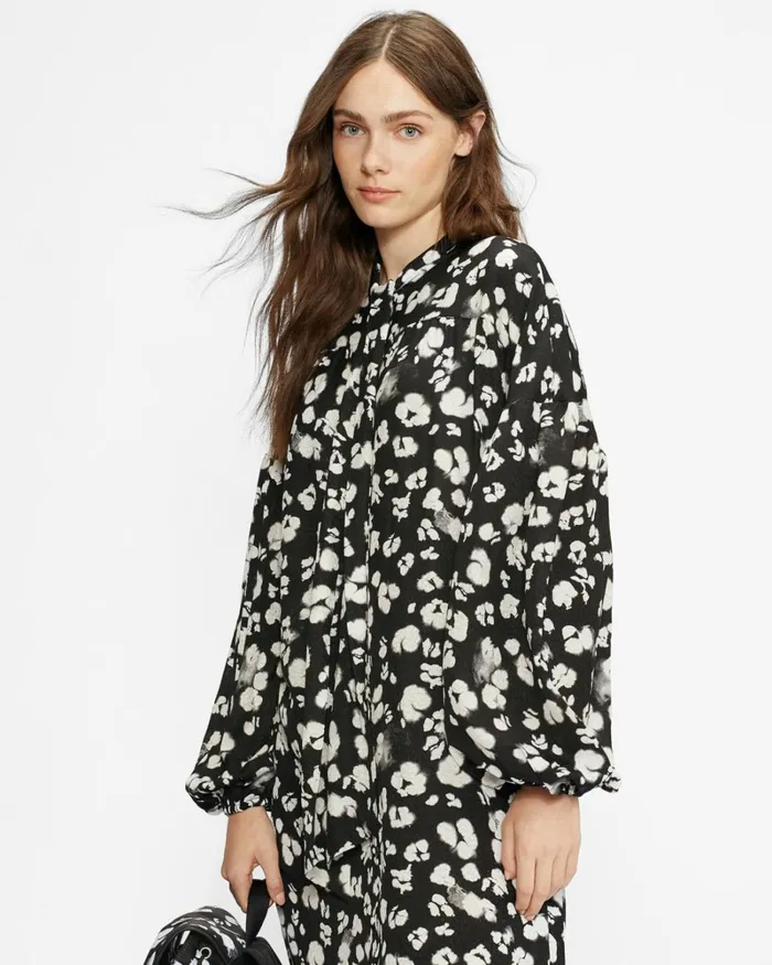 Longline Pussy Bow Dress Black Women Ted Baker Dresses Longline Pussy Bow Dress Black Women Ted Baker Dresses