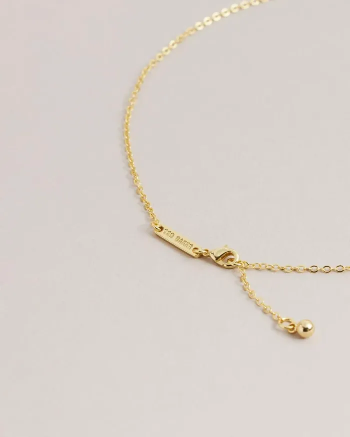 Love Bug Pendant Necklace Gold Color Women Ted Baker Jewelry Love Bug Pendant Necklace Gold Color Women Ted Baker Jewelry