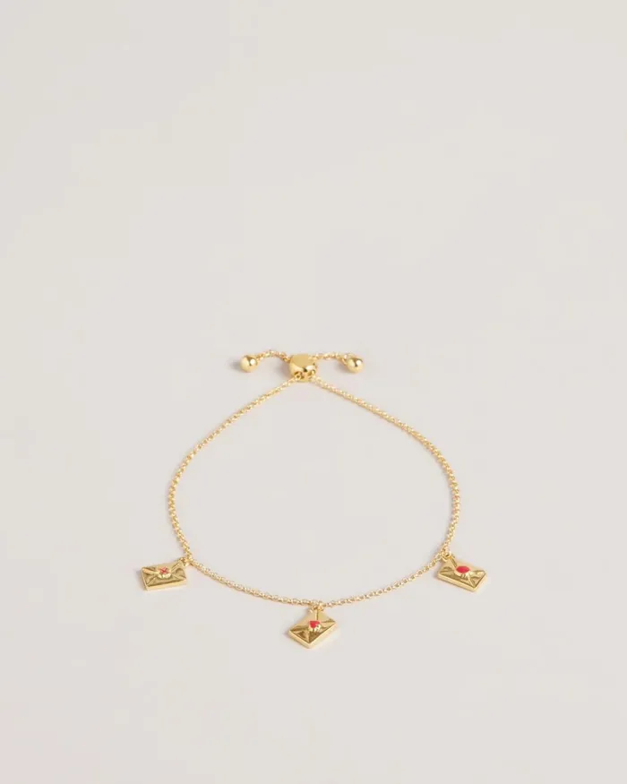 Love Letter Charm Bracelet Red Women Ted Baker Jewelry Love Letter Charm Bracelet Red Women Ted Baker Jewelry