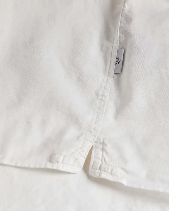 LS Floral Jacquard Shirt White Men Ted Baker Clothing LS Floral Jacquard Shirt White Men Ted Baker Clothing