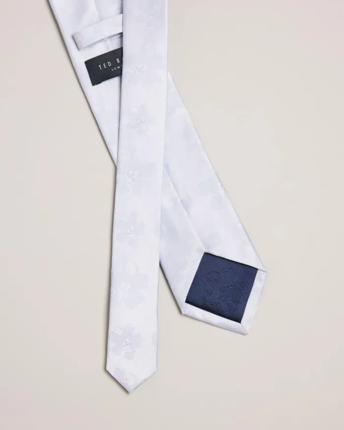 Magnolia Jacquard Tie Blue Men Ted Baker Ties and Bow Ties Magnolia Jacquard Tie Blue Men Ted Baker Ties and Bow Ties